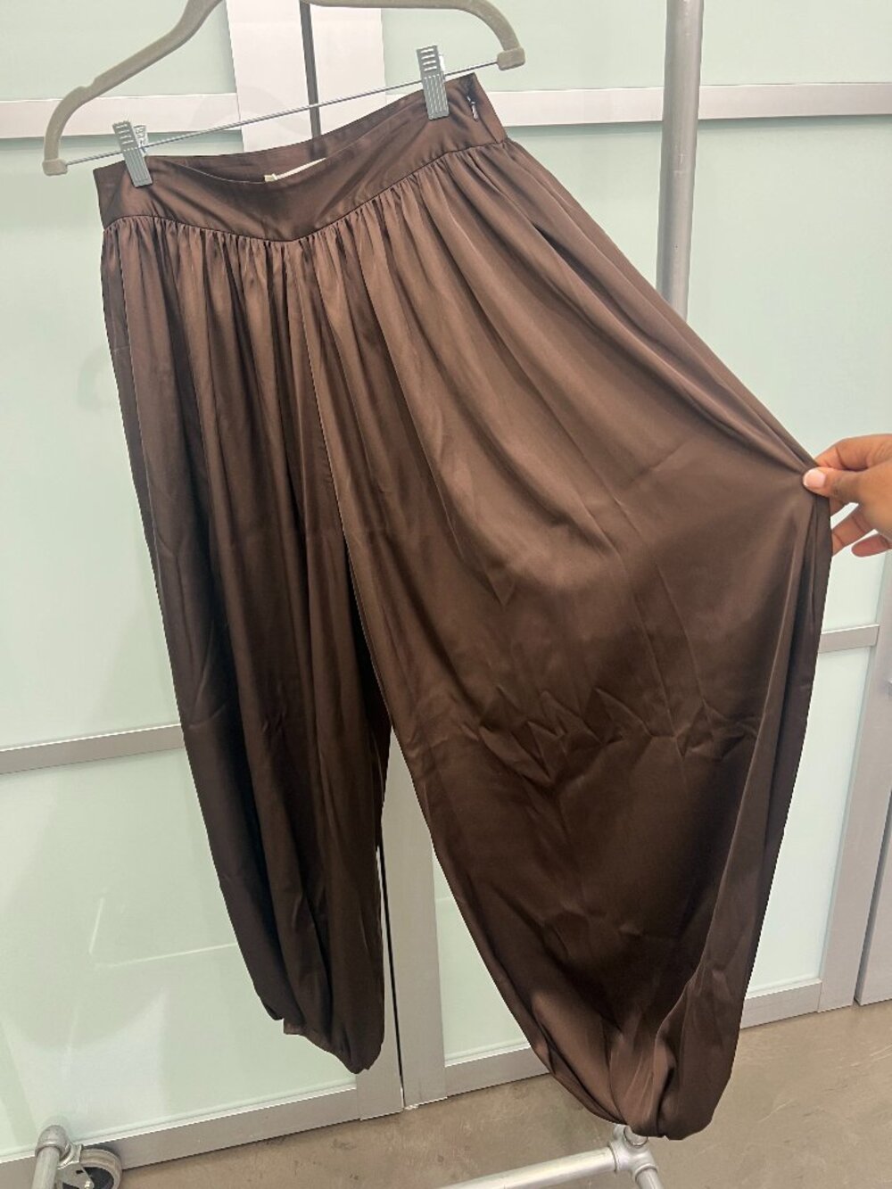 Vita Grace Satin Balloon Trousers NWT
